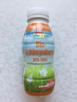 Mängden socker i Bio-Schlagobers