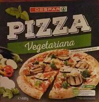 Mängden socker i Pizza vegetariana