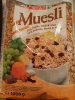 Mängden socker i Muesli