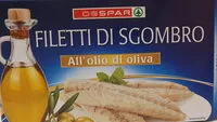 Mängden socker i Filleti di sgombro all' olio di oliva