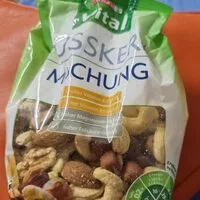 Mängden socker i Nusskernmischung