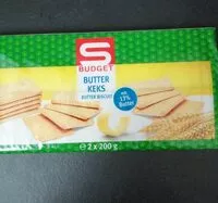 Mängden socker i Butterkeks