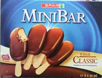 Mängden socker i MiniBar Classic
