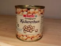 Mängden socker i Kichererbsen Dose