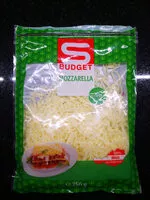 Mängden socker i Mozzarella gerieben