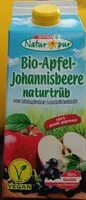 Mängden socker i Bio-Apfel-Johannisbeere naturtrub