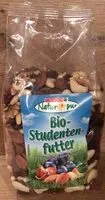 Mängden socker i Bio-Studenten-futter