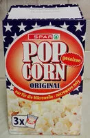 Mängden socker i Popcorn
