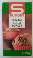 Mängden socker i Low-fat cocoa powder