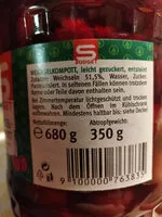 Mängden socker i Weichsel-Kompott