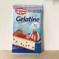 Mängden socker i Gelatine Blatt
