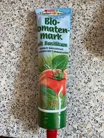 Mängden socker i Bio Tomatenmark mit Basilikum