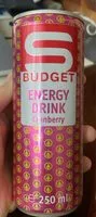 Mängden socker i Energy Drink Cranberry