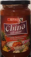 Mängden socker i China süß-sauer