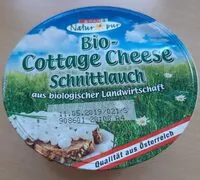 Mängden socker i Bio Cottage Cheese Schnittlauch