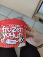 Mängden socker i frozen Joghurt Erdbeer