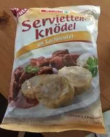 Mängden socker i Servietten-Knödel im Kochbeutel