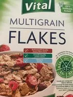 Mängden socker i Multigrain Flakes Rote Früchte