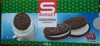 Mängden socker i Kakaokekse cocoa biscuits budget despar