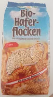 Mängden socker i Bio-Haferflocken