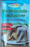 Mängden socker i Weinstein-Backpulver