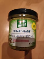 Mängden socker i Aufstrich Spinat Hanf