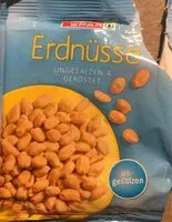 Mängden socker i Erdnüsse ungesalzen & geröstet