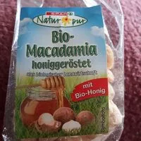 Mängden socker i Bio-Macadamia honiggeröstet