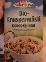 Mängden socker i Bio Knuspermüsli Kokos-Quinoa