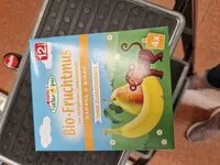 Mängden socker i Bio Fruchtmus Banane &Birne
