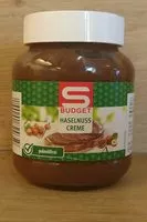 Mängden socker i Haselnuss Creme