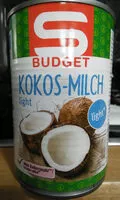 Mängden socker i Kokosmilch LIGHT DOSE