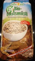 Mängden socker i Bio Basismüsli