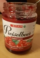 Mängden socker i Preisenbeer naturrein Konfitüre extra