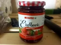 Mängden socker i Erdbeeren Marmelade