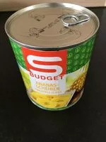 Mängden socker i Ananas-Scheiben