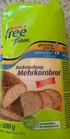 Mängden socker i Backmischung  Mehrkornbrot