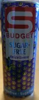 Mängden socker i Energy Drink Sugarfree Heidelbeere