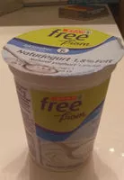 Mängden socker i Free form Natúrjoghurt 1,8 %