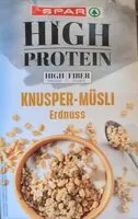 Mängden socker i High Protein Knusper Müsli