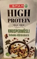 Mängden socker i Knuspermüsli Schoko-Kürbis