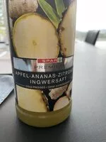 Mängden socker i Apfel-Ananas-Zitrone-Ingwersaft