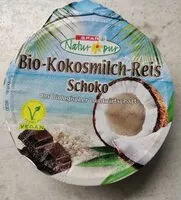 Mängden socker i Bio-Kokosmilch-Reis Schokolade