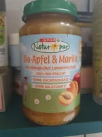 Mängden socker i bio-apfle & marille