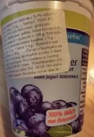 Mängden socker i Heidelbeer Fruchtjogurt