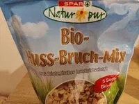 Mängden socker i Bio-Nuss-Bruch-Mix