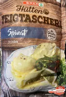 Mängden socker i Hütten Teigtascherl Spinat
