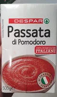 Mängden socker i passata di Pomodori