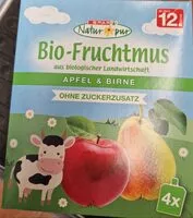 Mängden socker i Bio Fruchtmus Apfel &Birne
