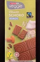 Mängden socker i Vegane schoko kokos